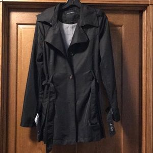 Black spring coat